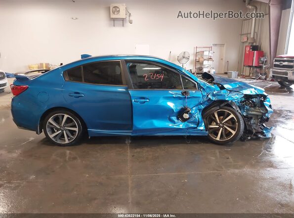 4S3GKAL65N3608150 2022 SUBARU IMPREZA Blue Vista interior de 360 grados