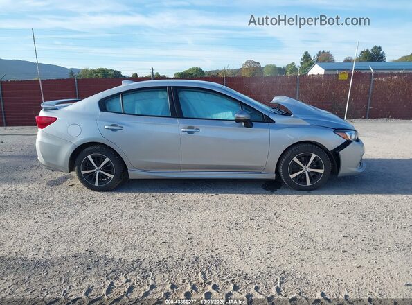 4S3GKAL66M3606227 2021 SUBARU IMPREZA Silver Սալոնի հետևի տեսք
