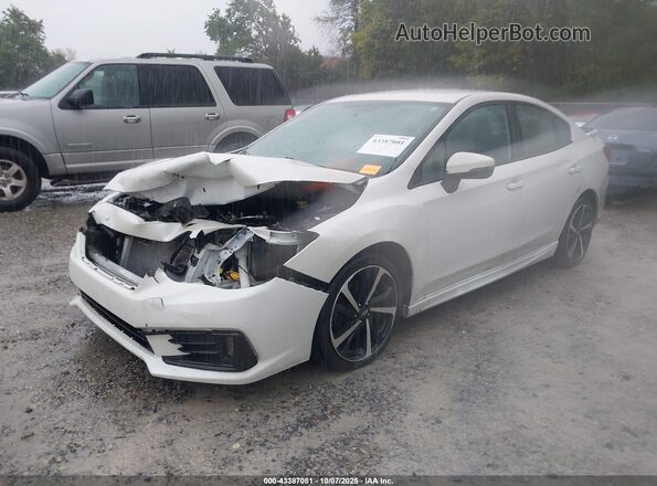 4S3GKAL69L3614997 2020 SUBARU IMPREZA White Przód lewy