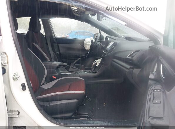 4S3GKAL69L3614997 2020 SUBARU IMPREZA White Widok wnętrza z przodu