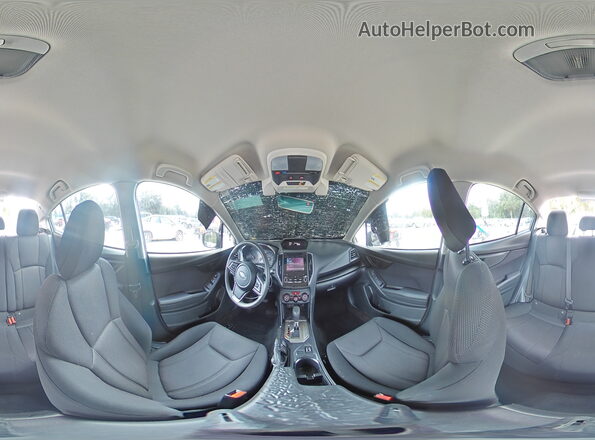 4S3GKAV68L3600389 2020 SUBARU IMPREZA Gray VIN კოდის სტიკერის ხედი