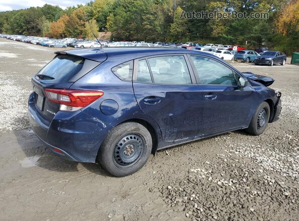 4S3GTAB64L3705626 2020 SUBARU IMPREZA Синий Задняя правая четверть