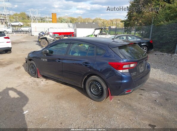 4S3GTAB65L3719762 2020 SUBARU IMPREZA Dark Blue Задня ліва чверть