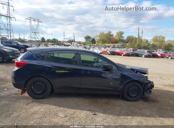 4S3GTAB65L3719762 2020 SUBARU IMPREZA Dark Blue Вид задньої частини салону