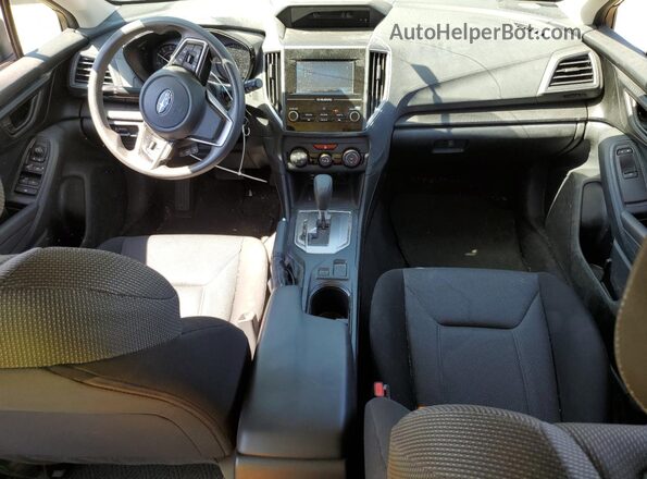 4S3GTAB65M3712196 2021 SUBARU IMPREZA Black წინა პანელის ხედი