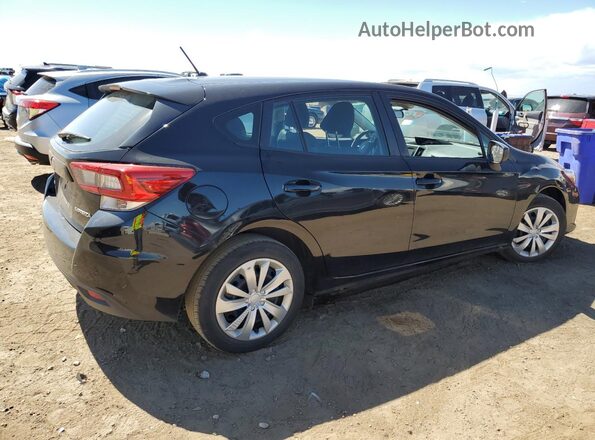 4S3GTAB65M3712196 2021 SUBARU IMPREZA Black უკანა მარჯვენა