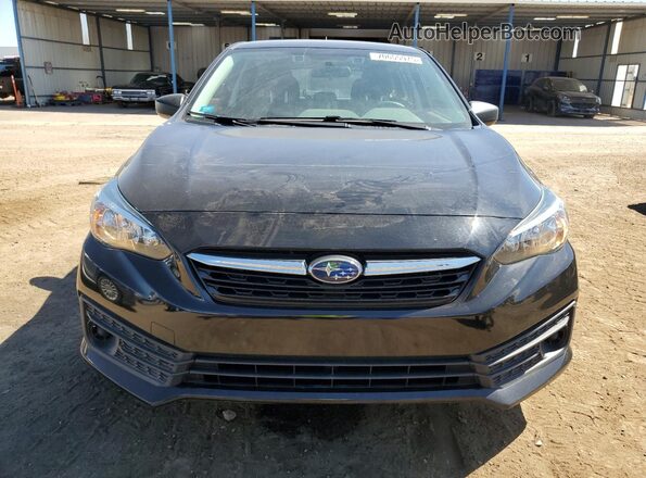 4S3GTAB65M3712196 2021 SUBARU IMPREZA Black წინა ხედი