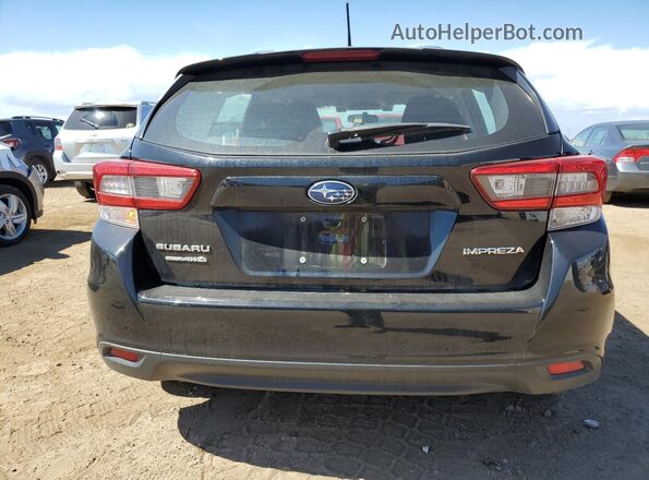 4S3GTAB65M3712196 2021 SUBARU IMPREZA Black უკანა ხედი
