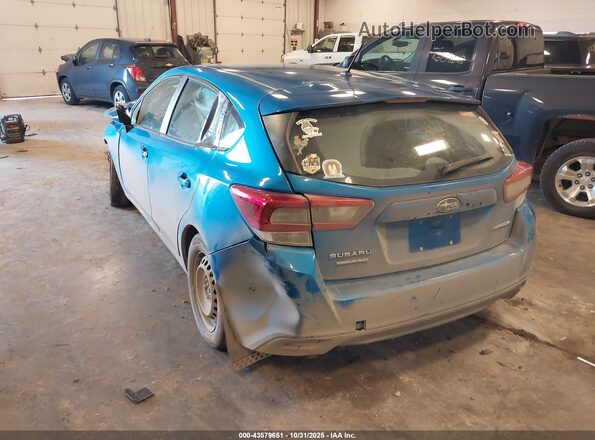 4S3GTAB66N3705355 2022 SUBARU IMPREZA Синий Задняя левая четверть