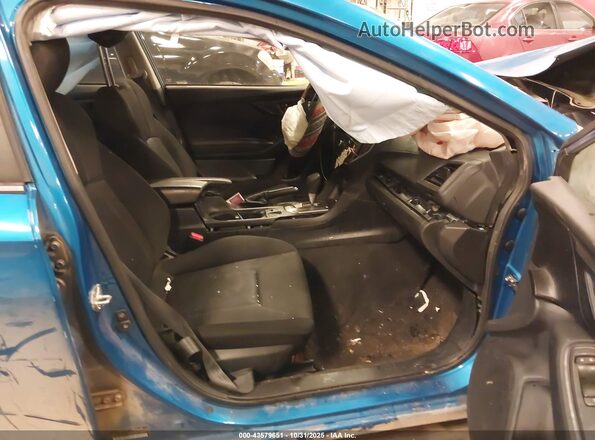4S3GTAB66N3705355 2022 SUBARU IMPREZA Синий Вид салона спереди