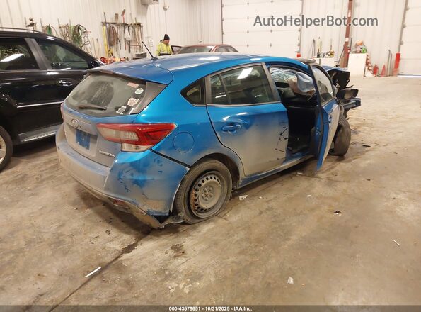4S3GTAB66N3705355 2022 SUBARU IMPREZA Синий Задняя правая четверть