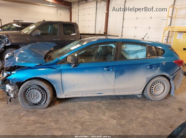 4S3GTAB66N3705355 2022 SUBARU IMPREZA Синий Панорамный вид салона 360°
