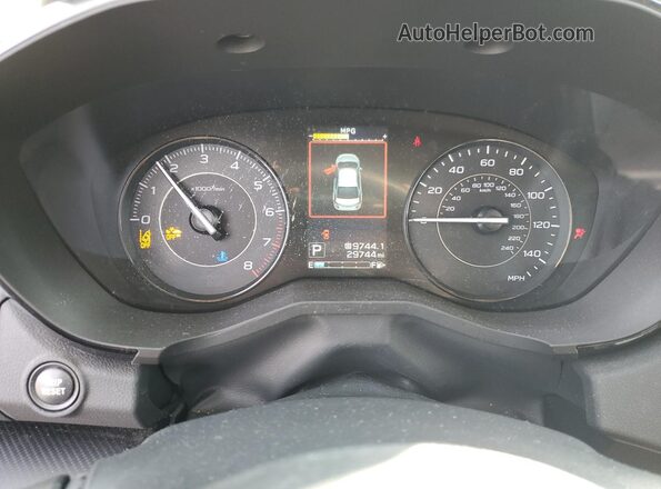 4S3GTAB66P3718741 2023 SUBARU IMPREZA White Սարքավորումների վահանակի տեսք