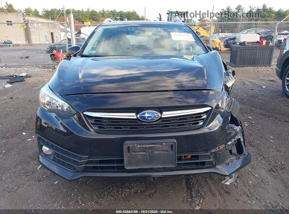 4S3GTAD60N3711651 2022 SUBARU IMPREZA Черный Вид задней части салона