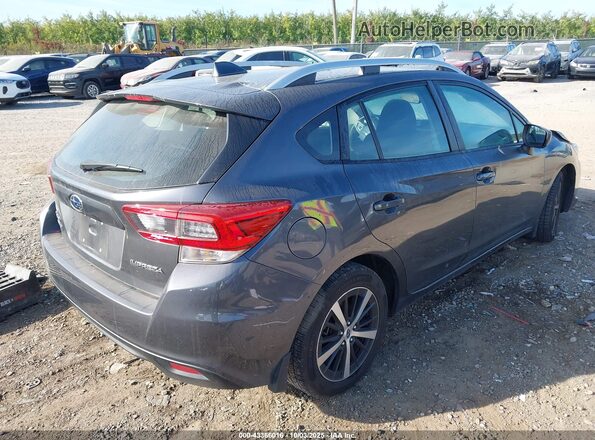 4S3GTAD61L3725006 2020 SUBARU IMPREZA Gray Rear right