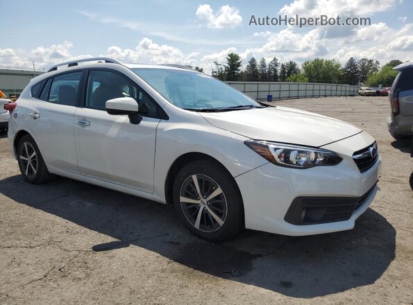 4S3GTAD62M3703100 2021 SUBARU IMPREZA Белый 