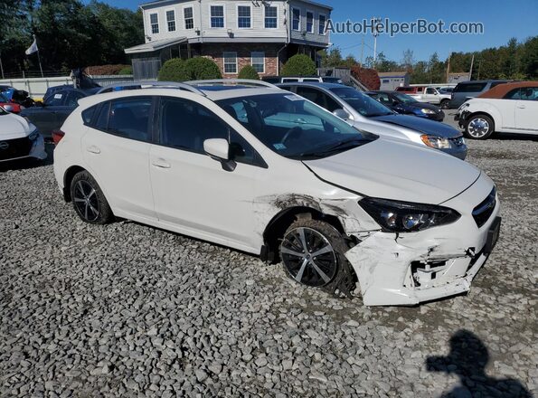 4S3GTAD63P3713221 2023 SUBARU IMPREZA White Передня права чверть