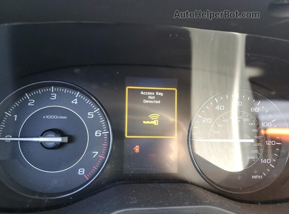 4S3GTAD63P3713221 2023 SUBARU IMPREZA White Вид щитка приладів