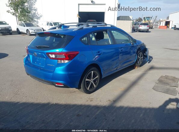 4S3GTAD67L3707464 2020 SUBARU IMPREZA Blue Rear right
