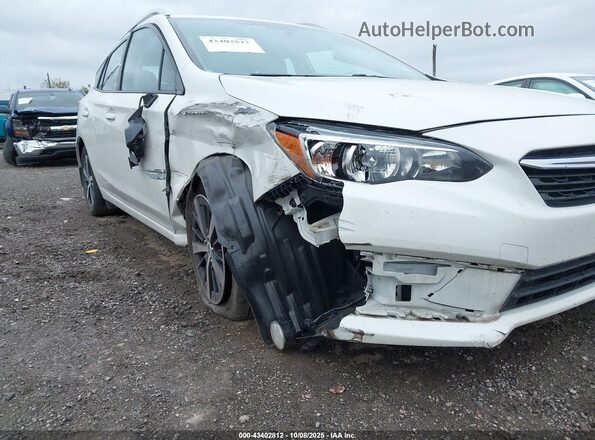4S3GTAD67L3723972 2020 SUBARU IMPREZA White Front view