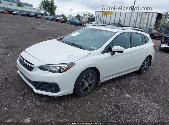 4S3GTAD67L3723972 2020 SUBARU IMPREZA White Front left