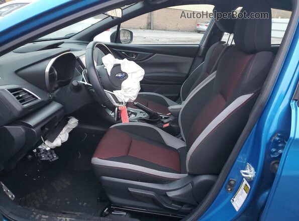 4S3GTAL62N3701804 2022 SUBARU IMPREZA Blue Սալոնի դիմացի տեսք