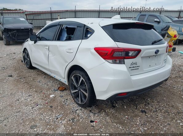 4S3GTAM61L3706987 2020 SUBARU IMPREZA White უკანა მარცხენა
