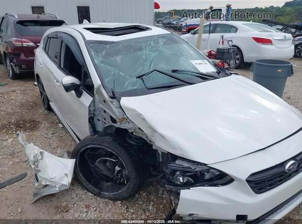 4S3GTAM61L3706987 2020 SUBARU IMPREZA White წინა ხედი