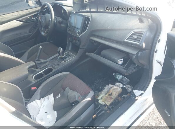 4S3GTAM64P3718203 2023 SUBARU IMPREZA White Vista interior delantera
