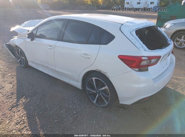 4S3GTAM64P3718203 2023 SUBARU IMPREZA White Trasero izquierdo