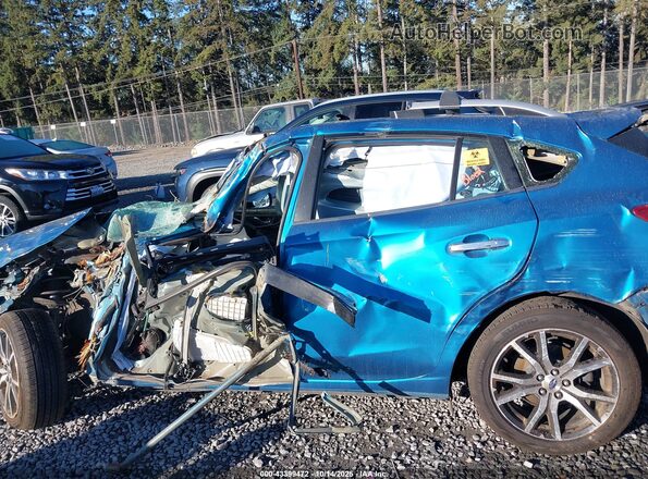 4S3GTAT63H3747002 2017 SUBARU IMPREZA Blue უკანა სალონის ხედი