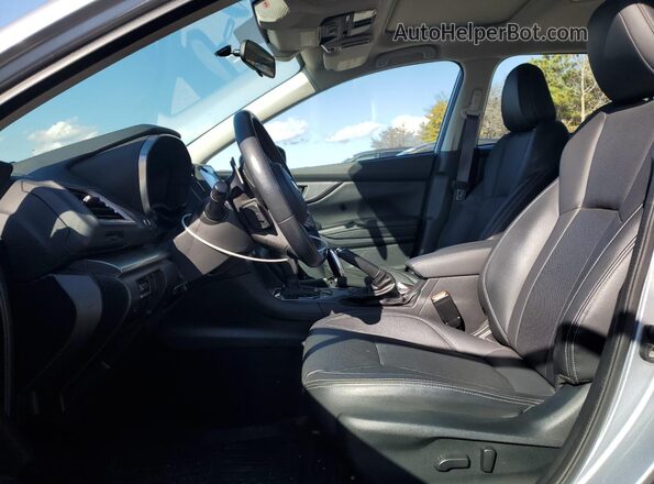 4S3GTAU63M3709343 2021 SUBARU IMPREZA Silver Вид салону спереду