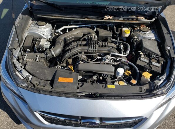 4S3GTAU63M3709343 2021 SUBARU IMPREZA Silver Вид задньої частини салону