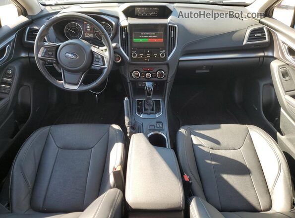 4S3GTAU63M3709343 2021 SUBARU IMPREZA Silver Вид панелі приладів