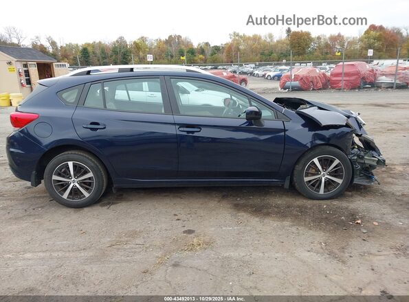 4S3GTAV65L3734371 2020 SUBARU IMPREZA Dark Blue Вид задньої частини салону