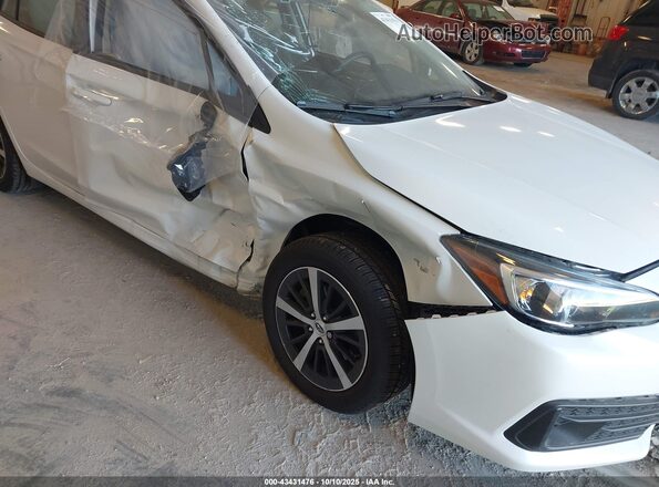 4S3GTAV65N3708789 2022 SUBARU IMPREZA Белый Вид спереди