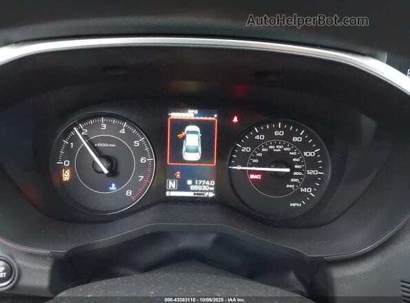4S3GTAV67L3731021 2020 SUBARU IMPREZA Silver Vista de los asientos traseros