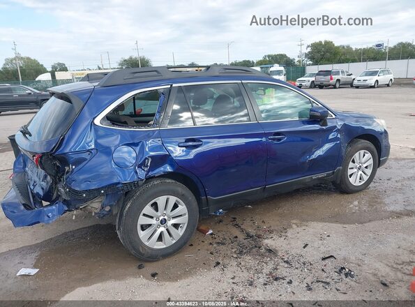 4S4BSAHC7G3347658 2016 SUBARU OUTBACK Синий Панорамный вид салона 360°