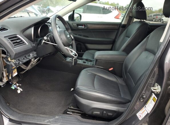 4S4BSANC2K3340002 2019 SUBARU OUTBACK Gray Front interior view