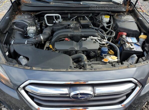 4S4BSANC2K3340002 2019 SUBARU OUTBACK Gray Engine compartment view