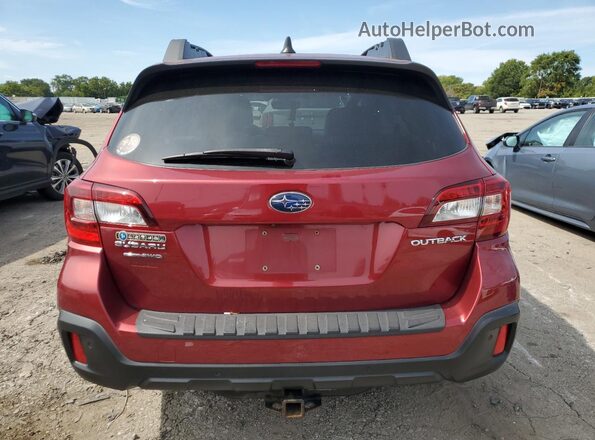4S4BSANC4J3366423 2018 SUBARU OUTBACK Red 