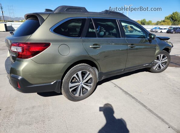4S4BSANC4K3290994 2019 SUBARU OUTBACK Green უკანა მარჯვენა
