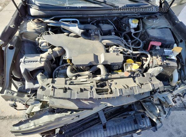 4S4BSANC4K3290994 2019 SUBARU OUTBACK Green ძრავის განყოფილების ხედი