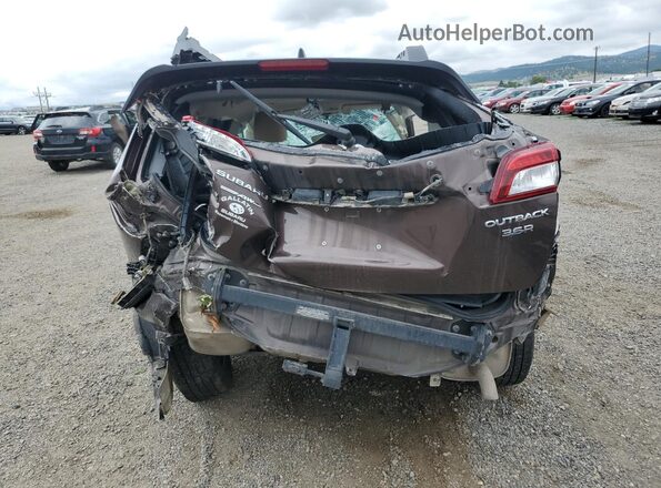 4S4BSENC9K3235500 2019 SUBARU OUTBACK Brown Rear view