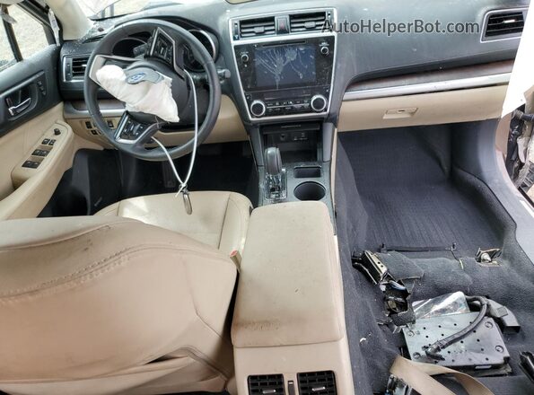 4S4BSENC9K3235500 2019 SUBARU OUTBACK Brown Dashboard view