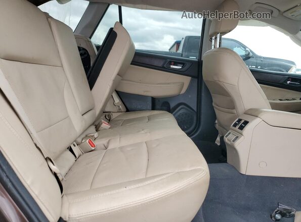 4S4BSENC9K3235500 2019 SUBARU OUTBACK Brown Rear interior view