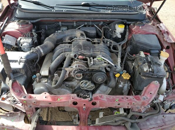 4S4BSENCXG3279240 2016 SUBARU OUTBACK Red ძრავის განყოფილების ხედი