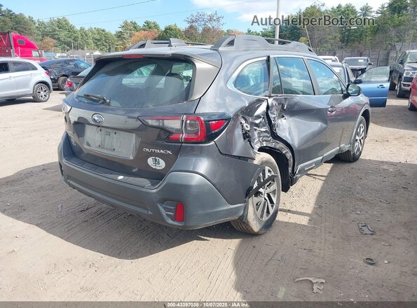 4S4BTAAC3L3109713 2020 SUBARU OUTBACK Gray Trasero derecho
