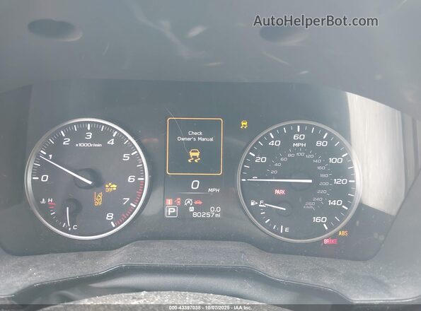 4S4BTAAC3L3109713 2020 SUBARU OUTBACK Gray Vista de los asientos traseros