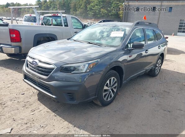 4S4BTAAC3L3109713 2020 SUBARU OUTBACK Gray Vista tres cuartos delantera izquierda